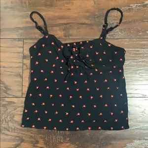 Brandy Melville John Galt: floral tie top